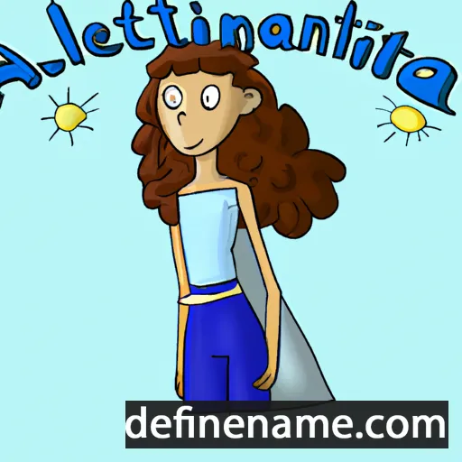 cartoon of the name Atlanteia