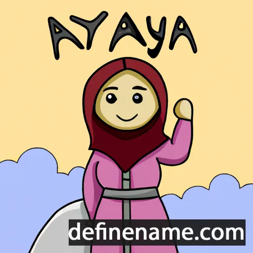 cartoon of the name Atqiya