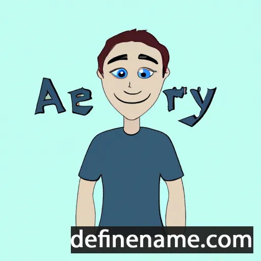 cartoon of the name Atrey