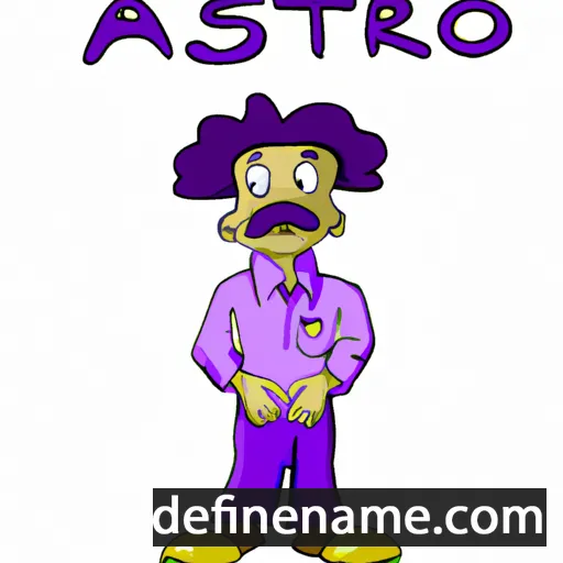 cartoon of the name Atsero