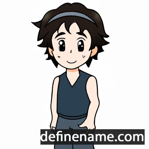 cartoon of the name Atsuhiro