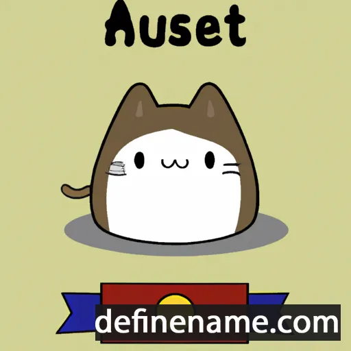 cartoon of the name Atsume