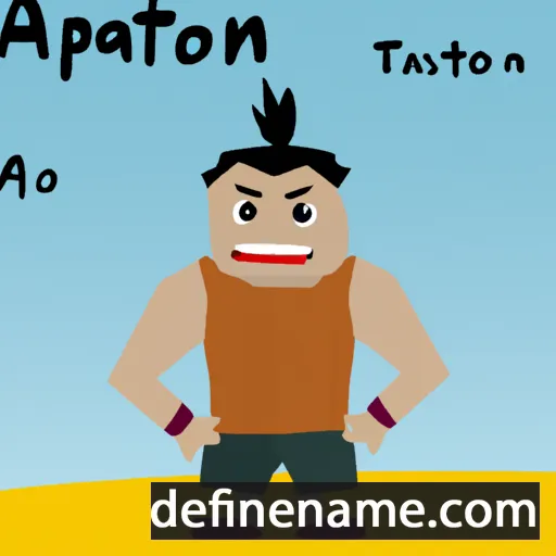 Attapon cartoon