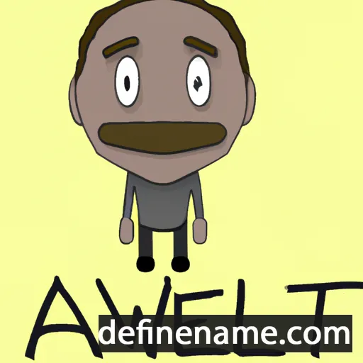 cartoon of the name Atwell