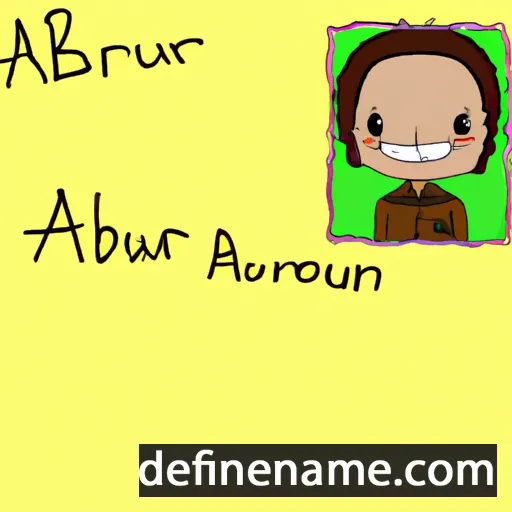 Aubrianne cartoon