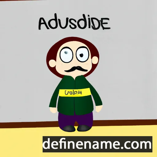 Audesinde cartoon