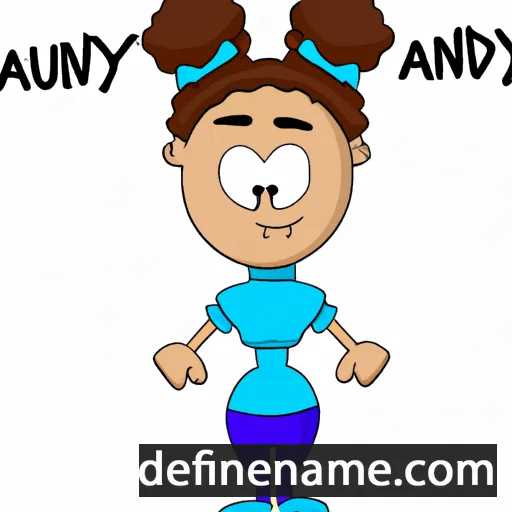 Audny cartoon