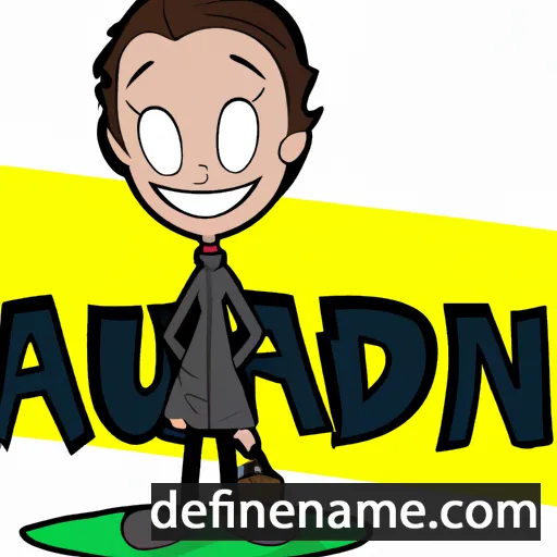 cartoon of the name Audren