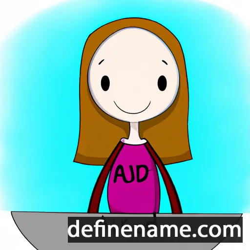 Audri cartoon