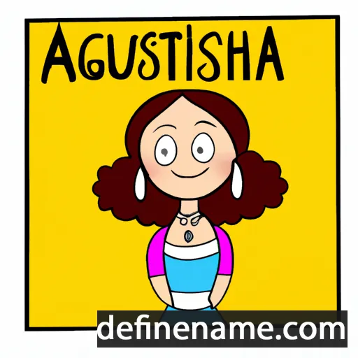 cartoon of the name Augustana