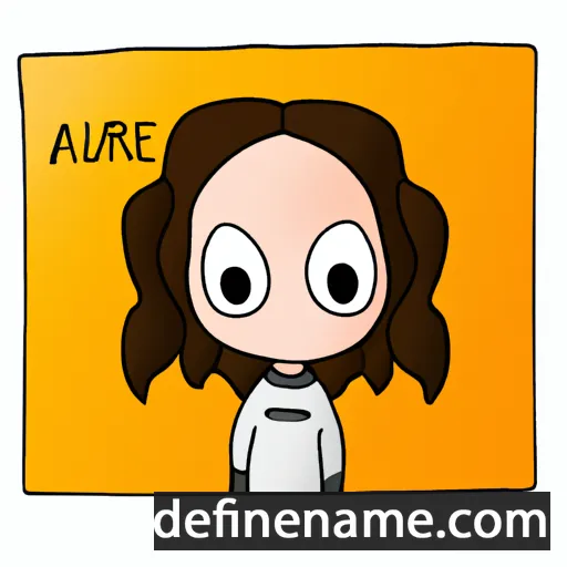 Aurée cartoon