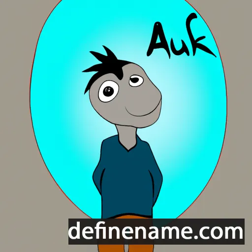 Aurek cartoon