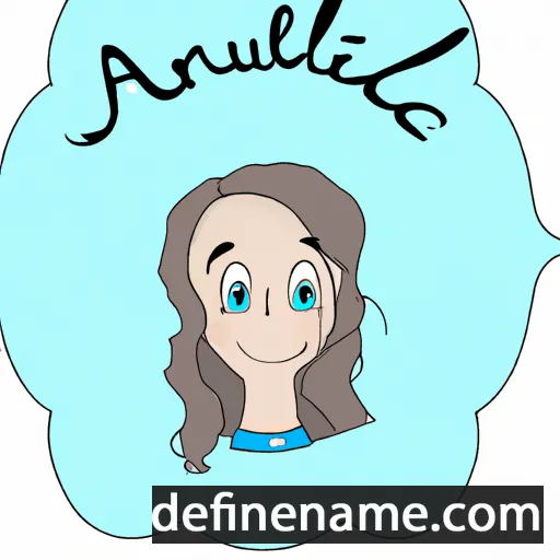 cartoon of the name Aurelie