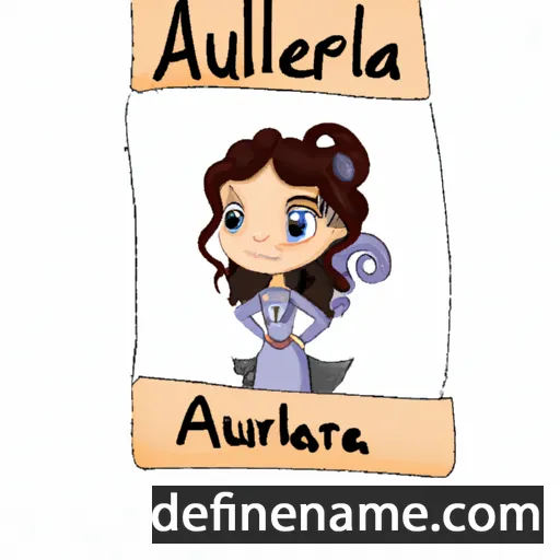 Auriella cartoon