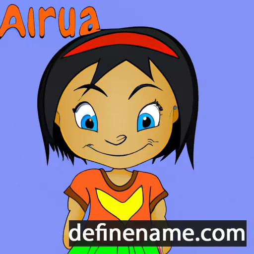 Auriya cartoon