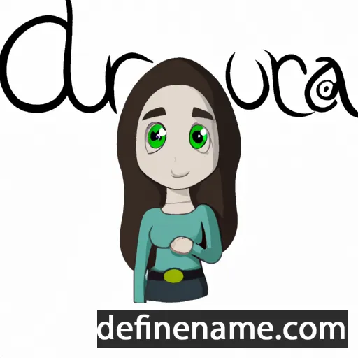 cartoon of the name Aurra