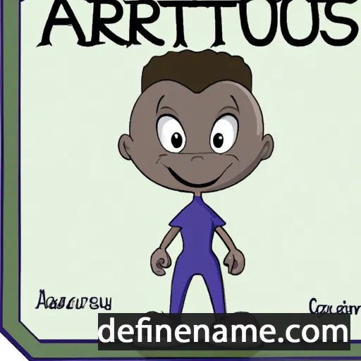 cartoon of the name Autarieus