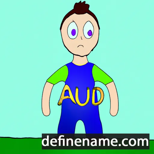 cartoon of the name Auði