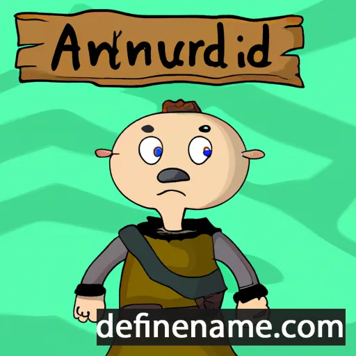 cartoon of the name Auðmundr