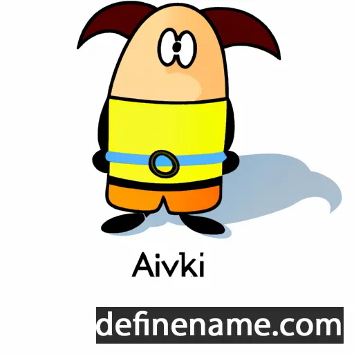 cartoon of the name Availuk