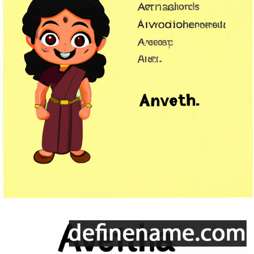 Avanthika cartoon