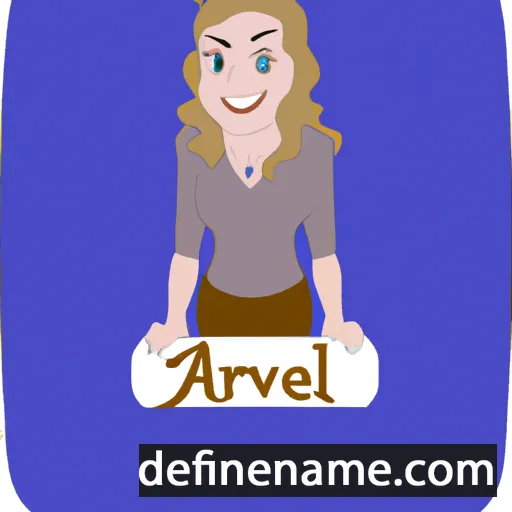 cartoon of the name Averil