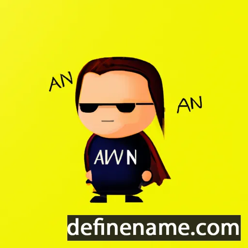 cartoon of the name Avianni