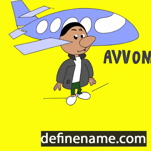 Avion cartoon