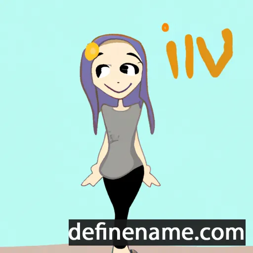 cartoon of the name Avivi