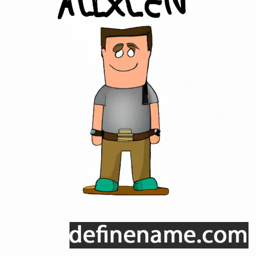 cartoon of the name Axeln