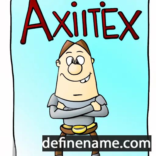 Axinte cartoon