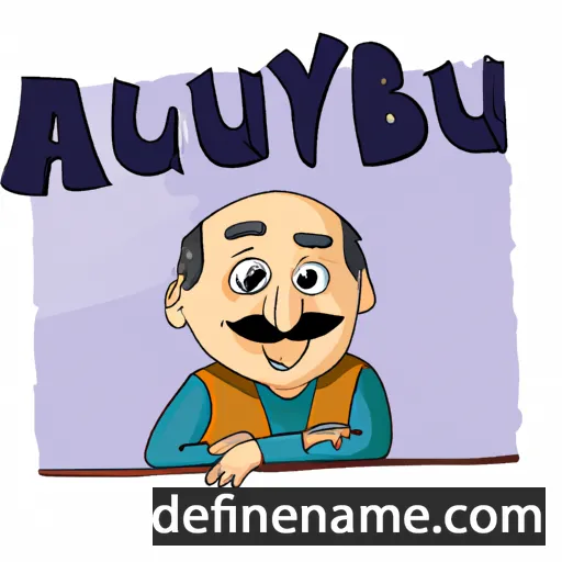 cartoon of the name Aybulat