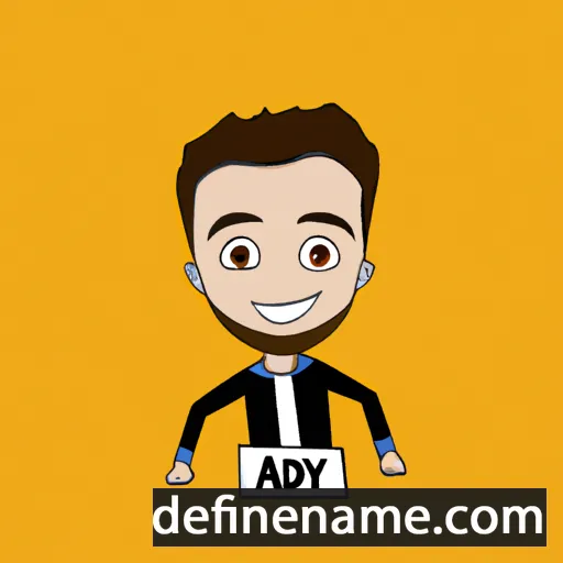 cartoon of the name Aydin