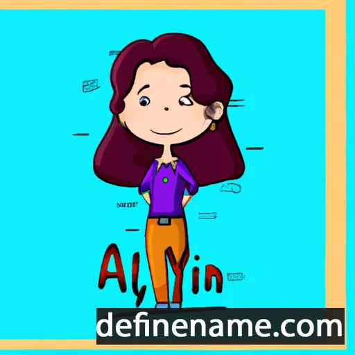 Aylín cartoon