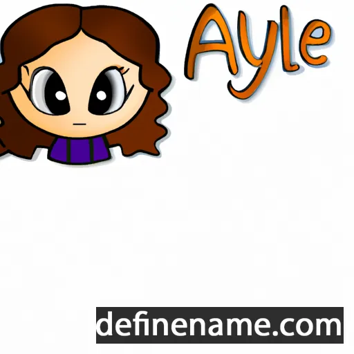 Ayliea cartoon