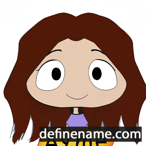 Aymme cartoon