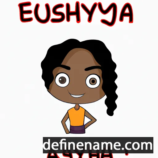 cartoon of the name Ayshea