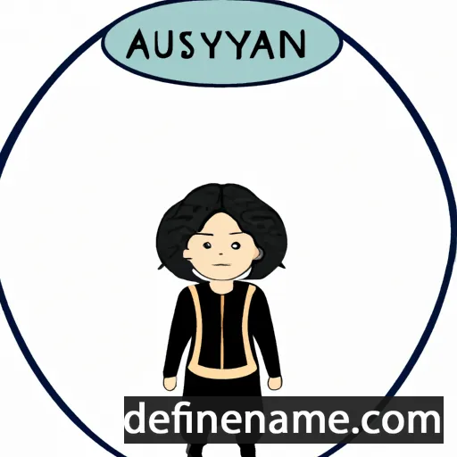 Aysulpan cartoon