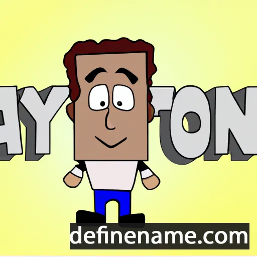 cartoon of the name Ayton