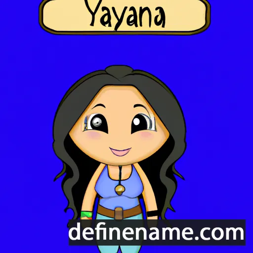 Ayviana cartoon