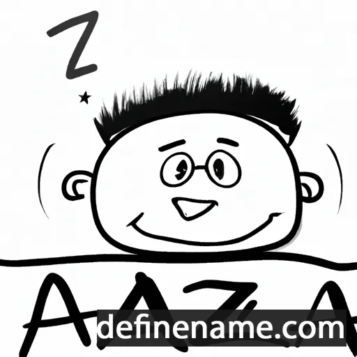 Aza cartoon