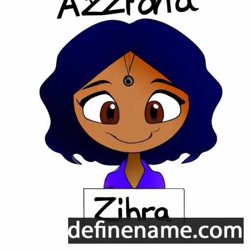 Azahria cartoon