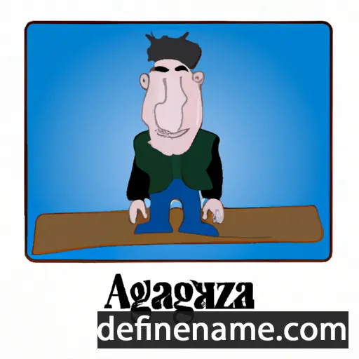 Azbaatar cartoon