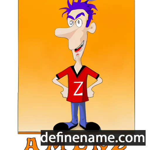 cartoon of the name Azemar