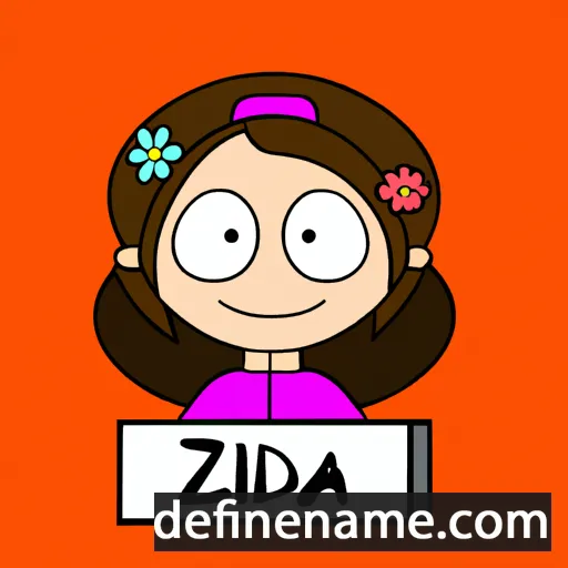 cartoon of the name Azilda