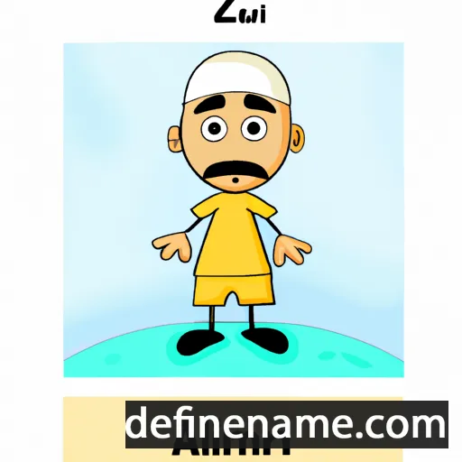 cartoon of the name Azimullah