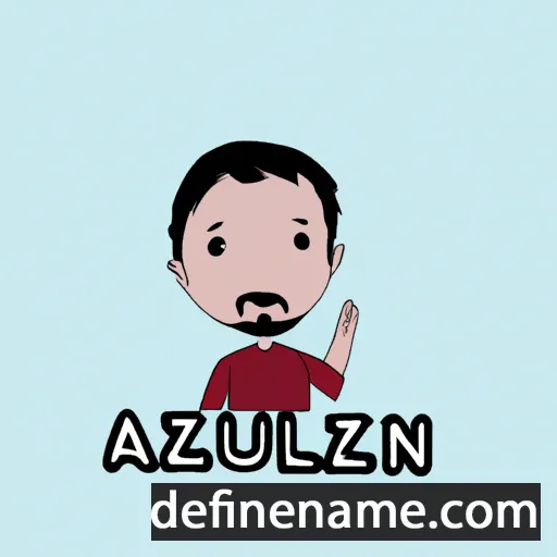 Azizullah cartoon