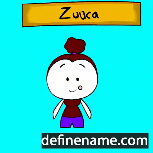 cartoon of the name Azucséna