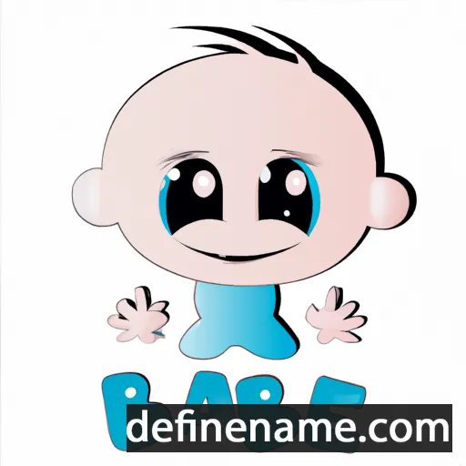 cartoon of the name Babie