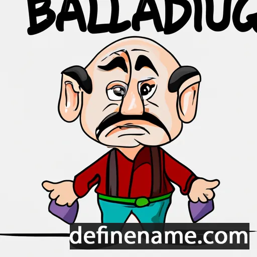 cartoon of the name Badamgül